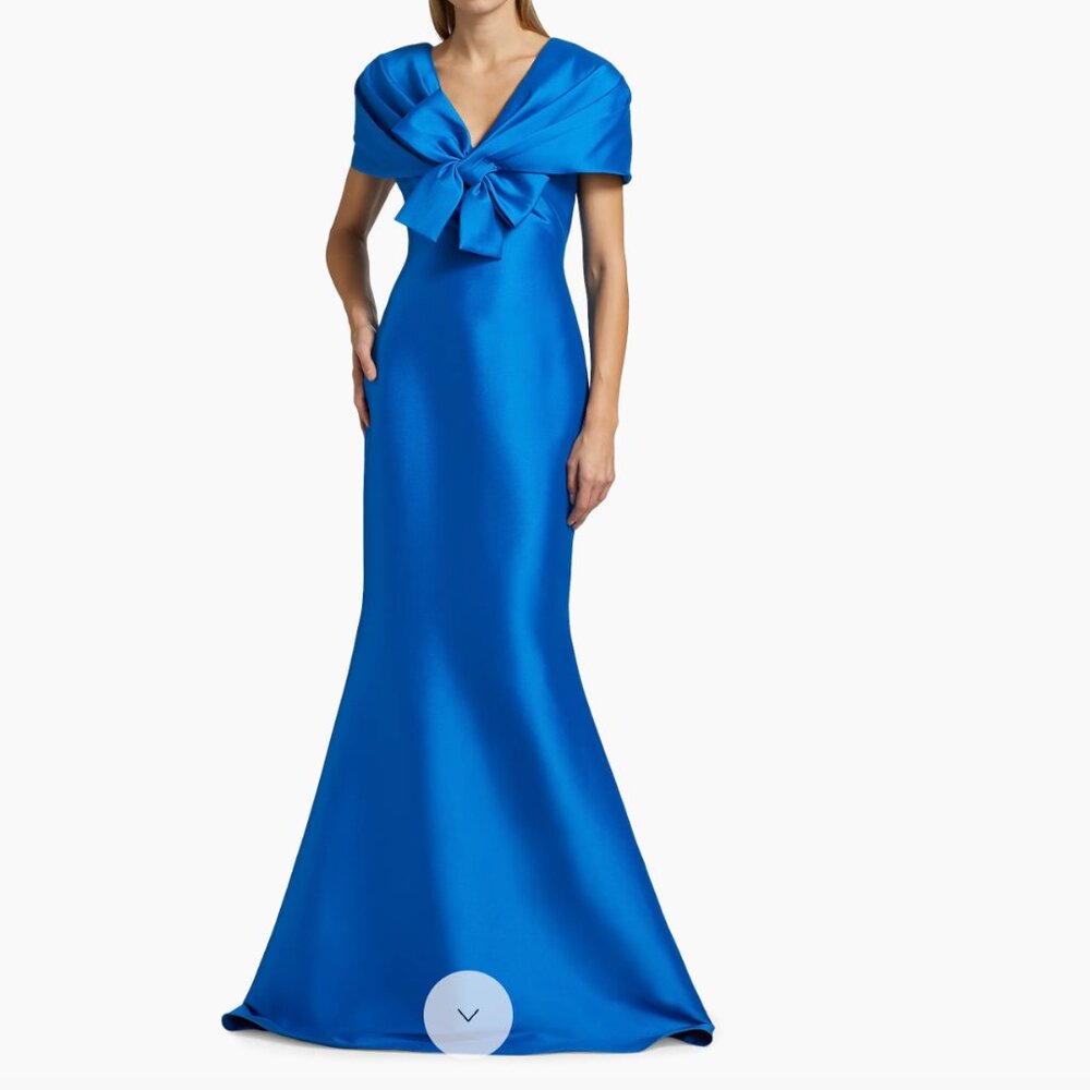 Badgley Mischka Evening Gown w/ Accessories (Size 8) - Picture 3 of 9